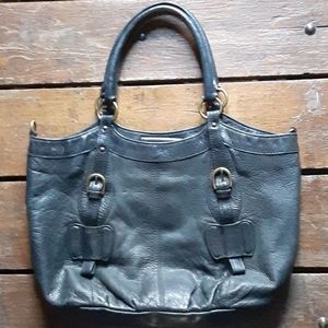 Lucky brand black leather purse